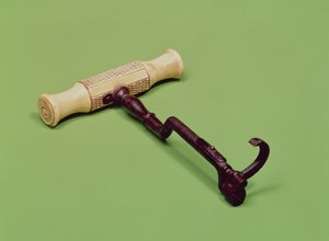 Estrattore di denti (ferro e osso)